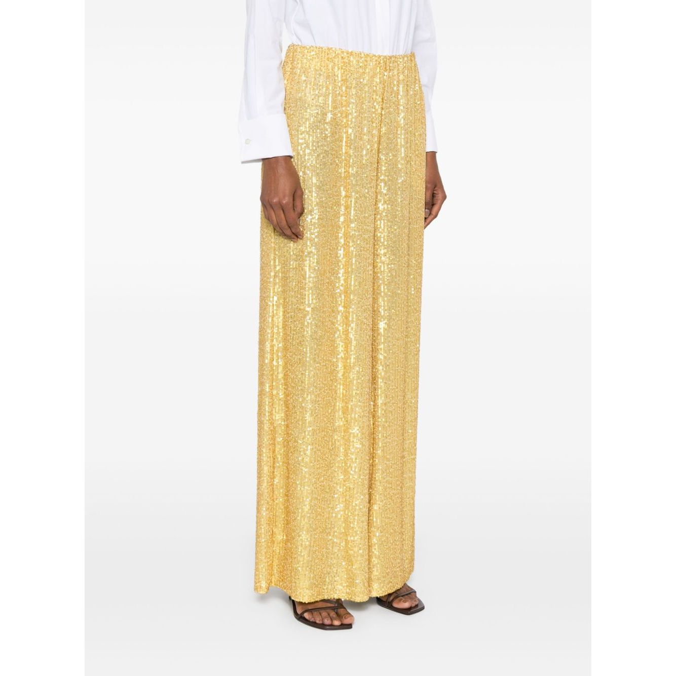 Norma Kamali Trousers Yellow Trousers