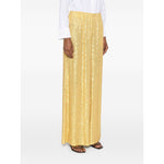 Norma Kamali Trousers Yellow Trousers
