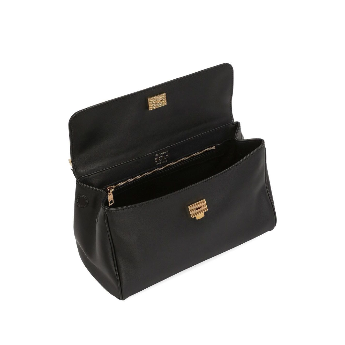 Dolce & Gabbana Sicily soft leather handbag