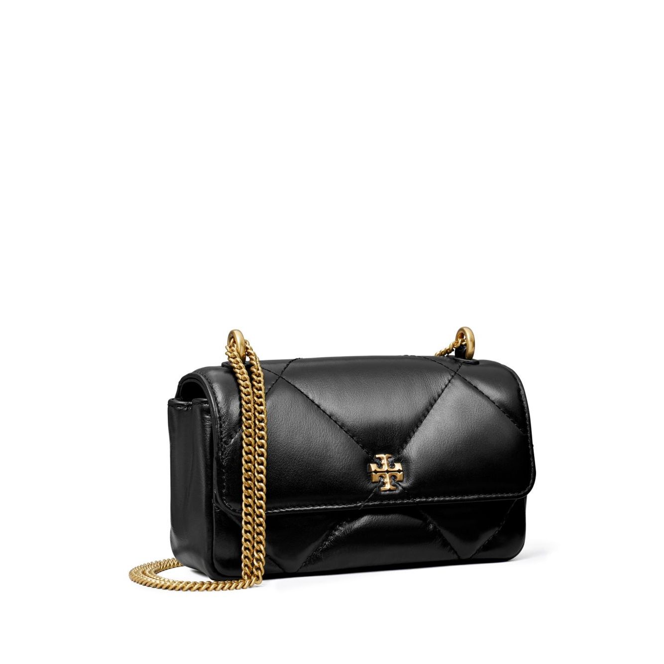 Tory Burch Kira Diamond mini leather shoulder bag