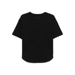 Emporio Armani logo embroidered T-shirt