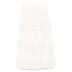 Zimmermann Lucky embroidered skirt