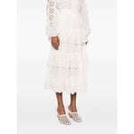 Zimmermann Lucky embroidered skirt