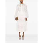 Zimmermann Lucky embroidered skirt