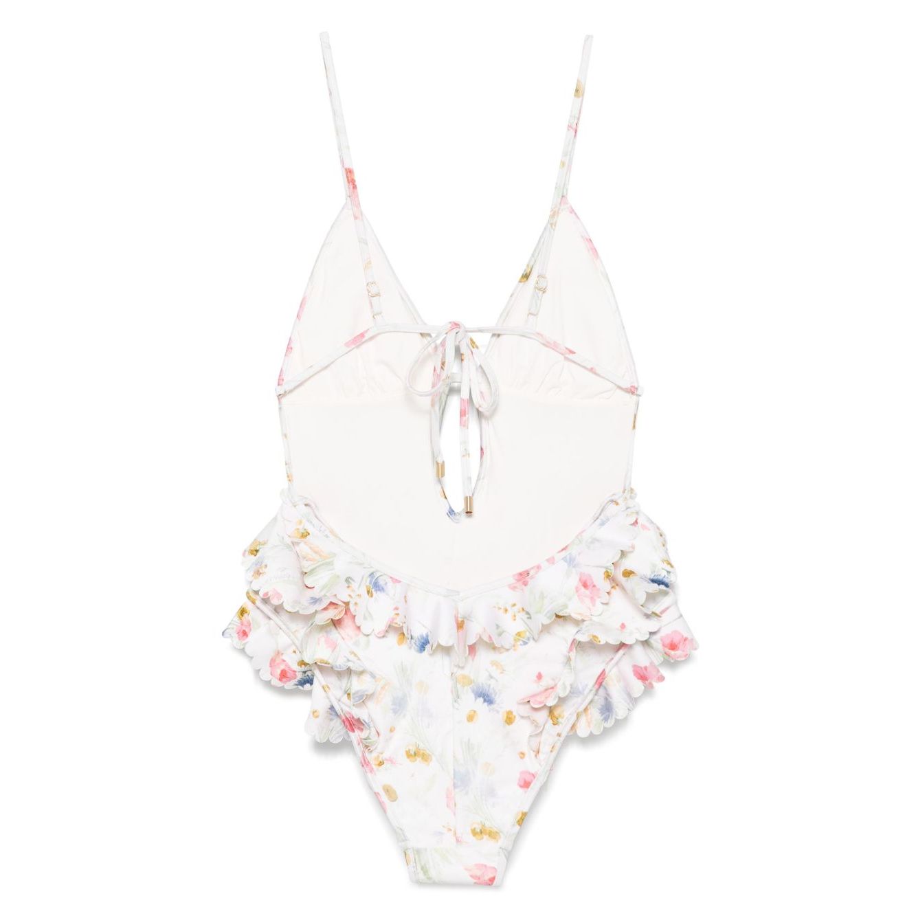 Zimmermann Lucky one-piece swimsuit with ruffles