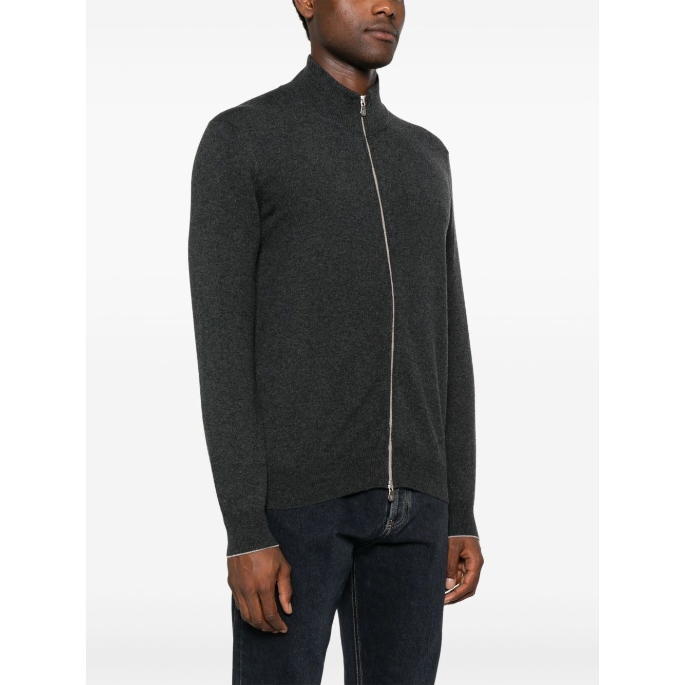 Brunello Cucinelli Sweaters Grey