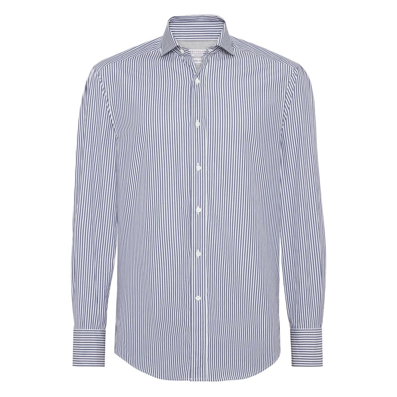 Brunello Cucinelli Shirts Blue