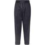 Brunello Cucinelli Drawstring-waistband wool tapered trousers