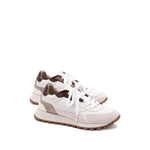 Brunello Cucinelli Calfskin and suede runners
