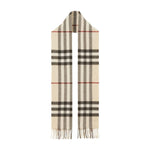 Burberry Check cashmere scarf