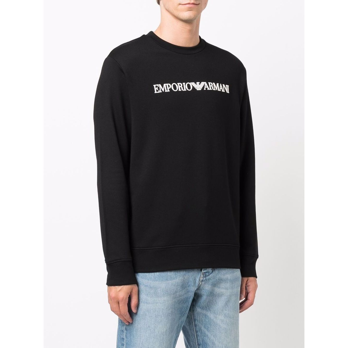 Emporio Armani Sweaters Black Topwear