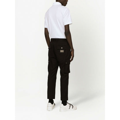 Dolce & Gabbana Logo cotton polo shirt Topwear