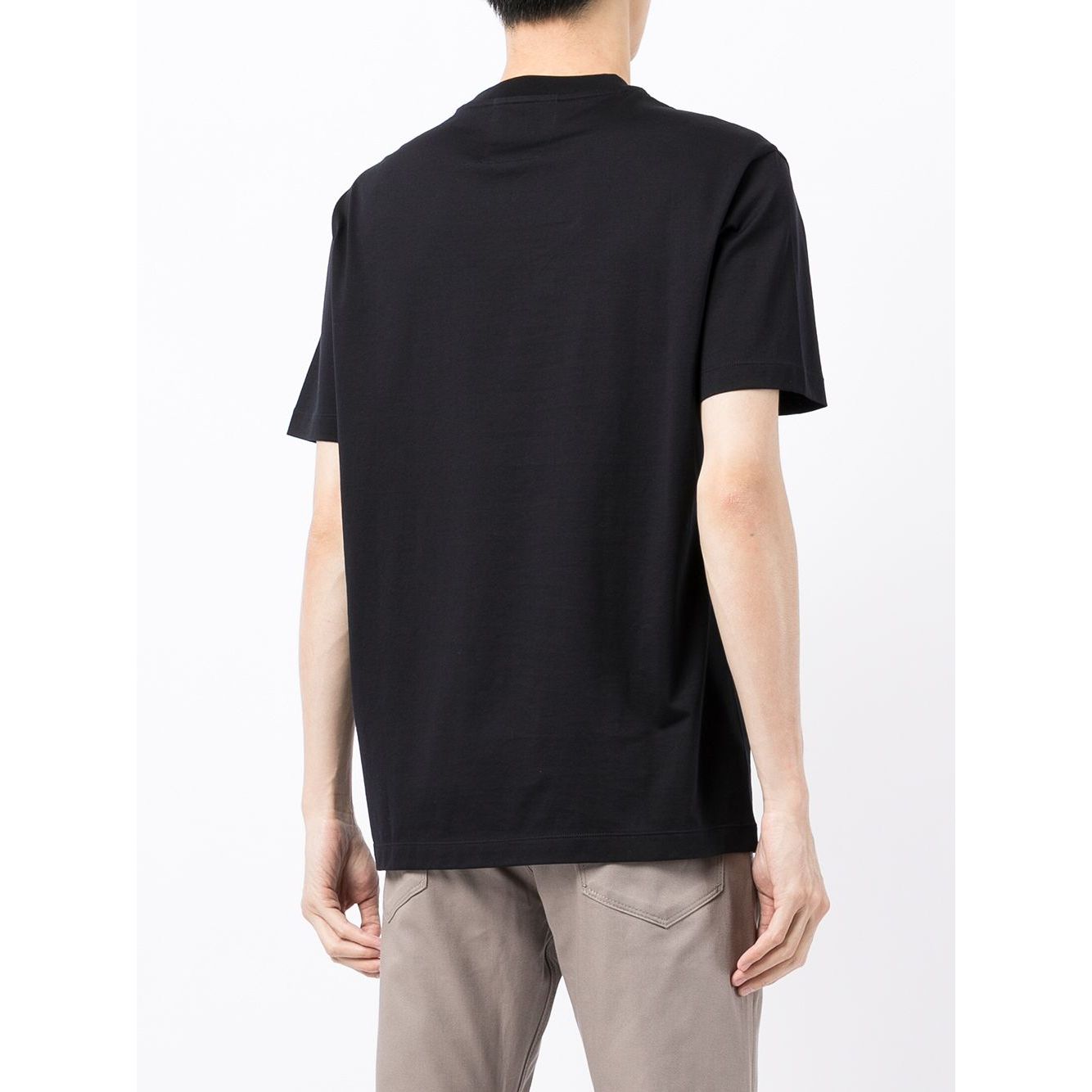 Emporio Armani T-shirts and Polos Blue Topwear