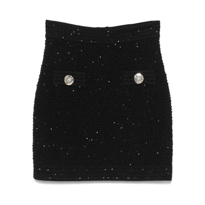 Balmain Tweed Mini Skirt