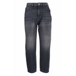 Yes Zee Black Cotton Women's High-Waisted Jeans