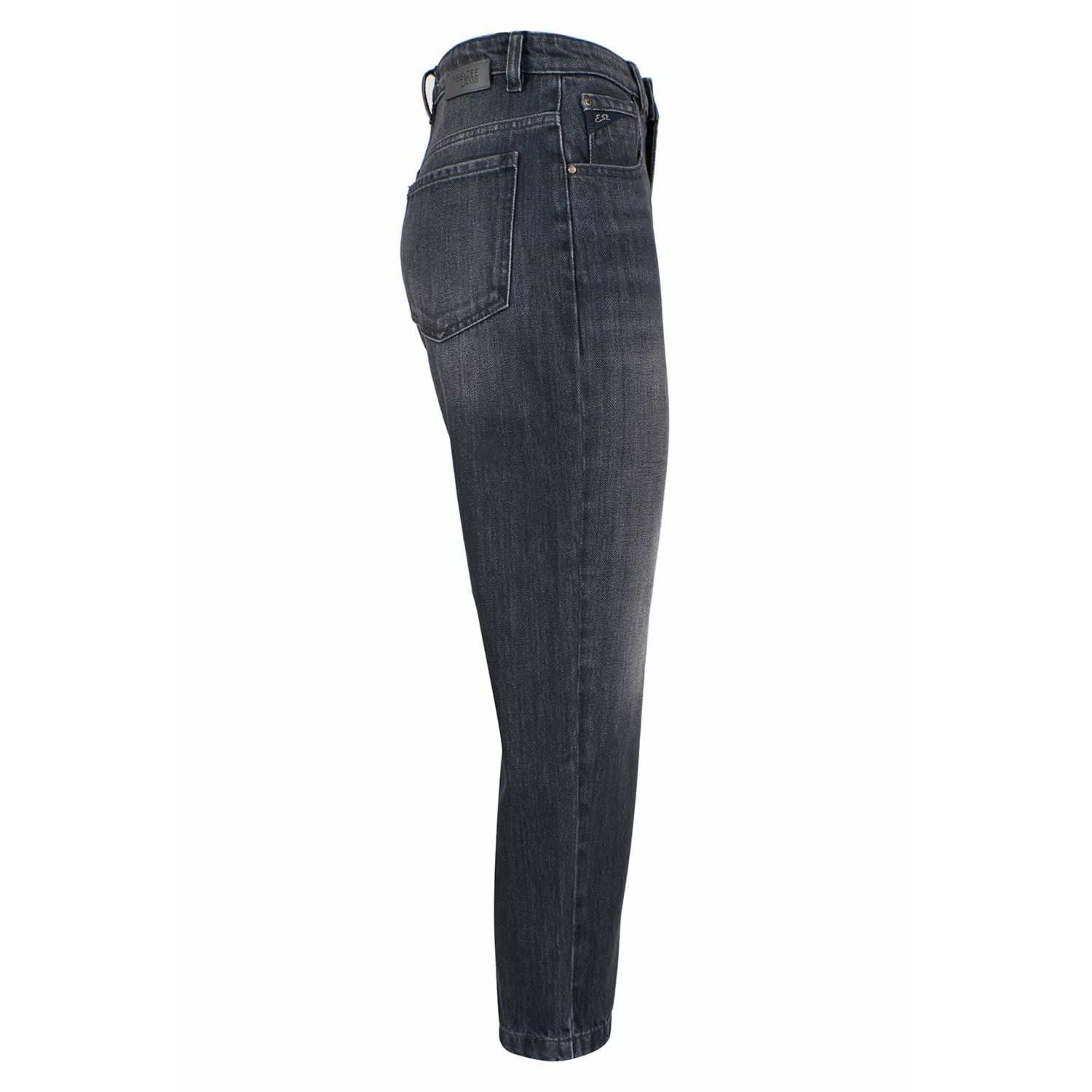 Yes Zee Black Cotton Jeans Denim