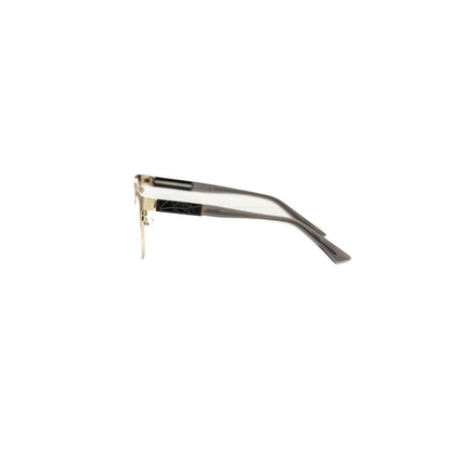 Frankie Morello Gold Metallic Women's Eyeglass Frame