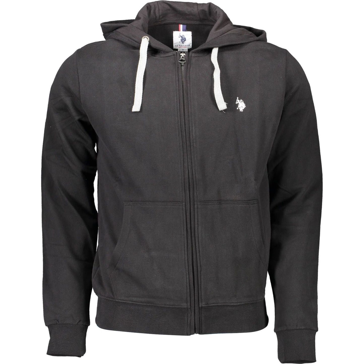U.S. POLO ASSN. Black Cotton Men Sweater