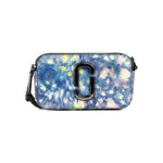 Marc Jacobs The Snapshot bag Watercolor Blue Printed Leather Shoulder Bag Purse 49369