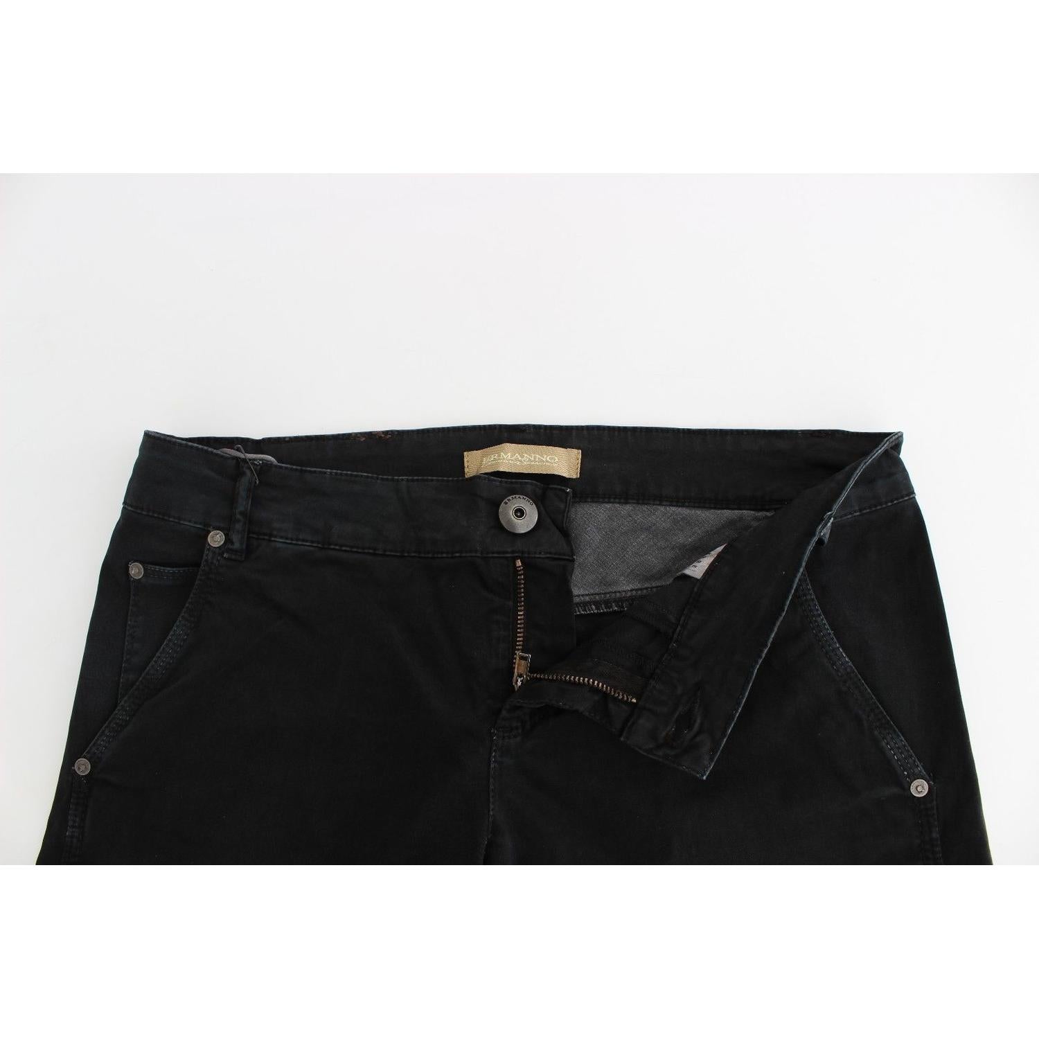 Ermanno Scervino Blue Slim Jeans Denim Pants Skinny Leg Straight