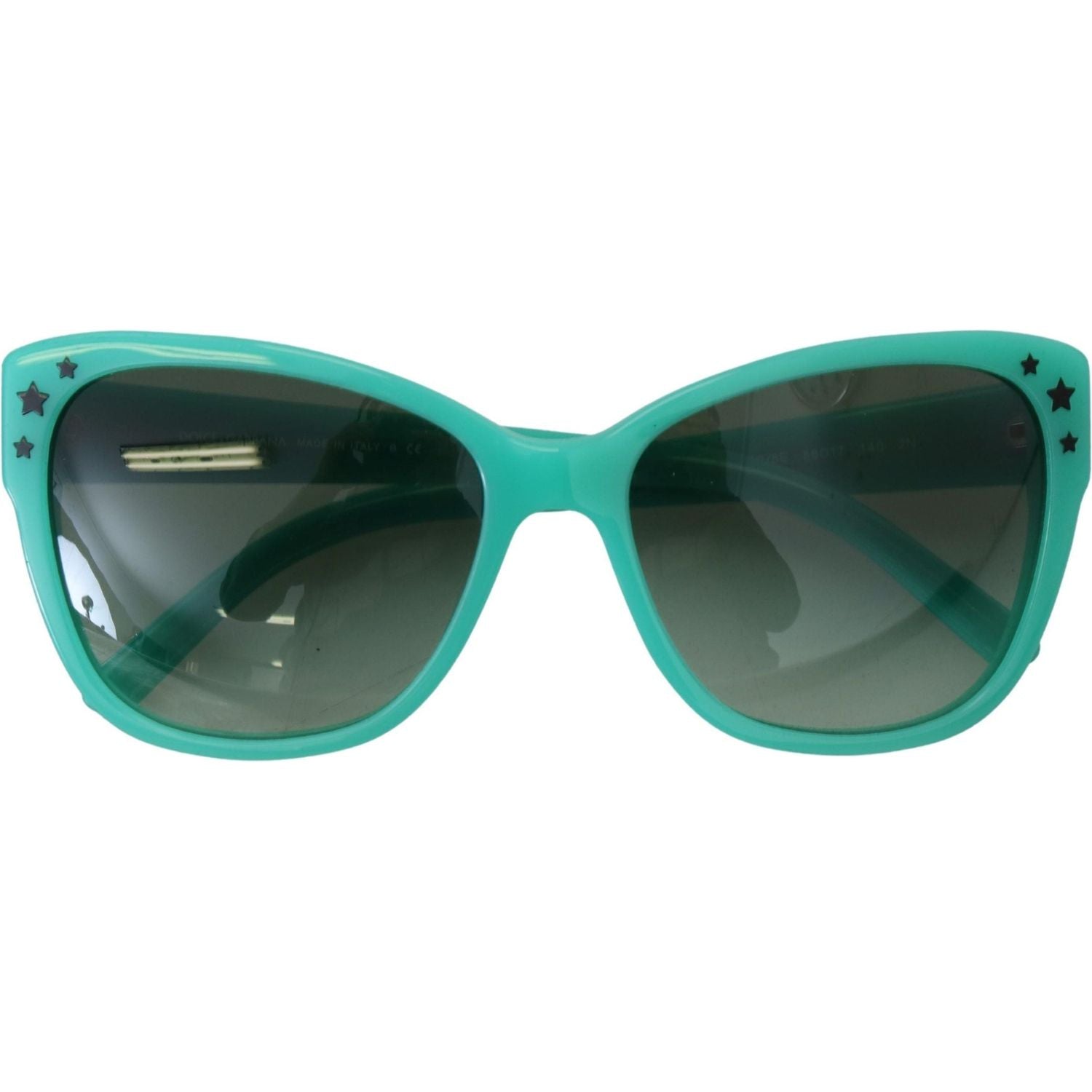 Dolce & Gabbana Green Stars Acetate Square Shades DG4124  Sunglasses