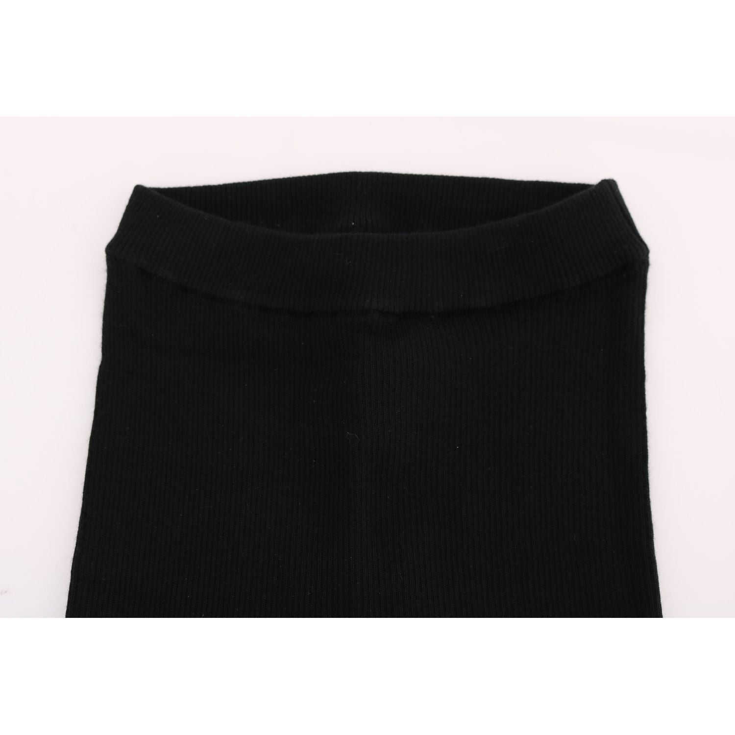 Dolce & Gabbana Black Slim Fit Women Cashmere Pants
