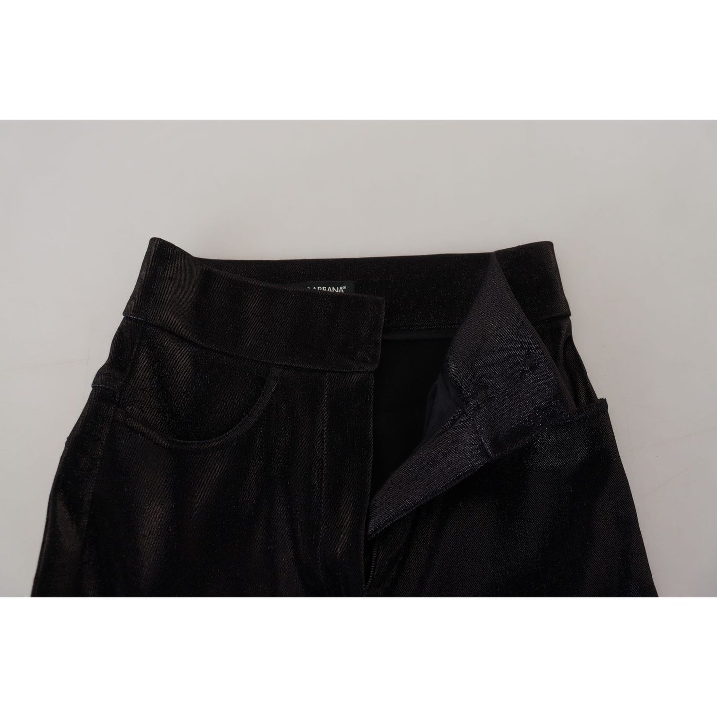 Dolce & Gabbana Black Washed Cotton Skinny Denim Jeans