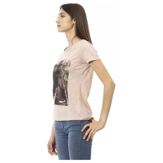 Trussardi Action Multicolor Cotton Women T-Shirt