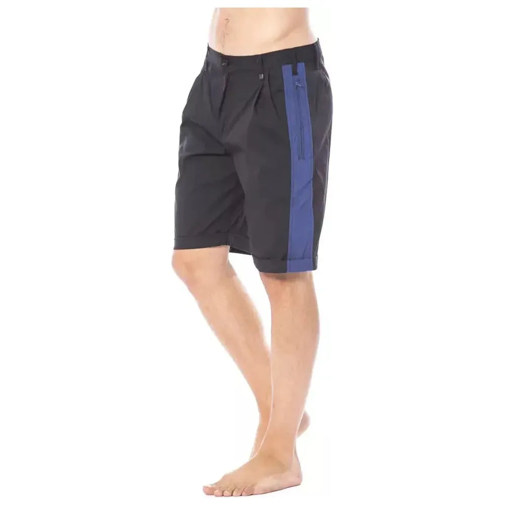 Verri Black Cotton Men's Short