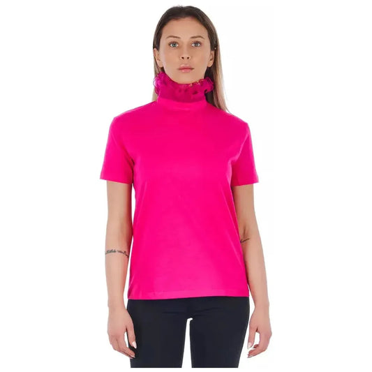 Frankie Morello Multicolor Cotton Women T-Shirt