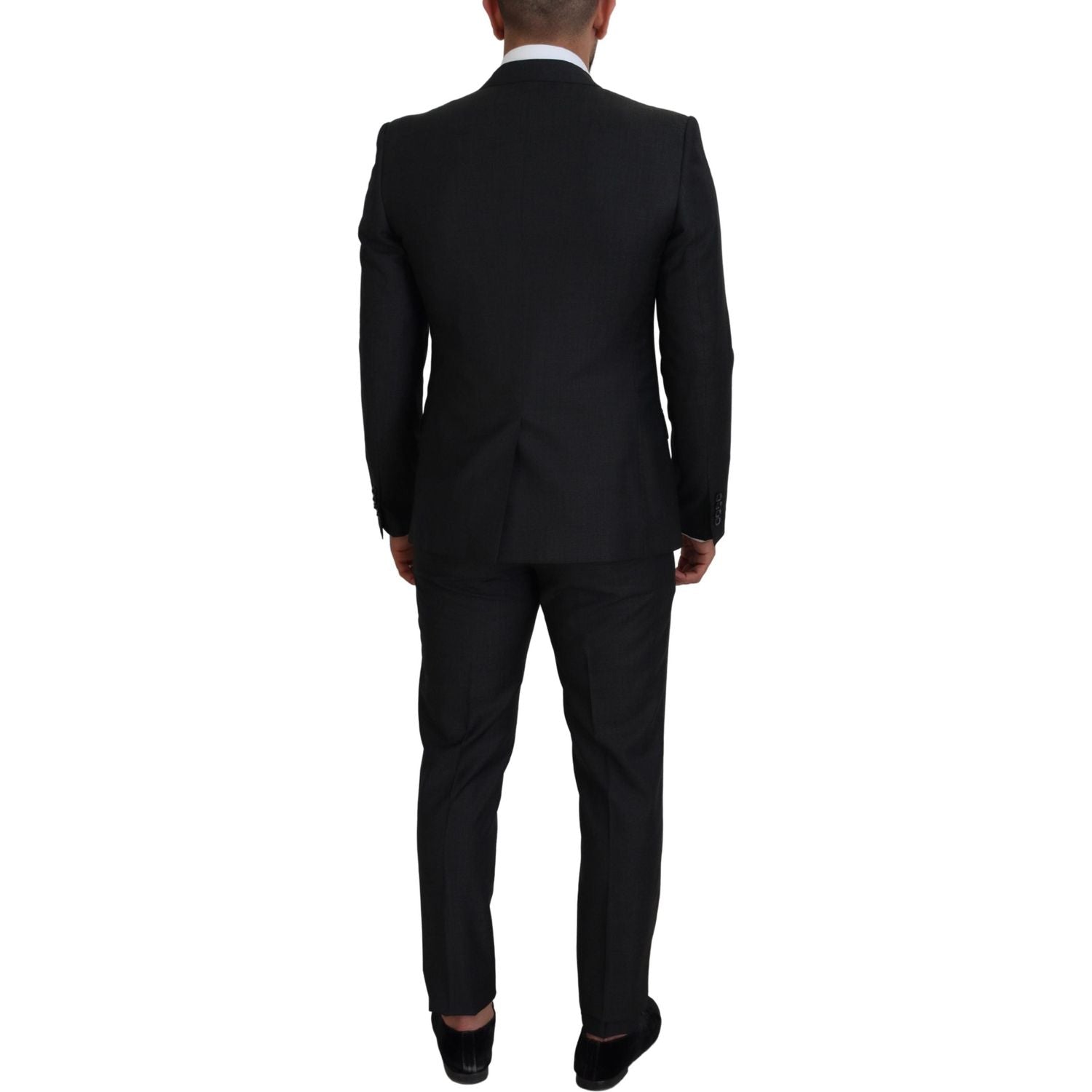 Dolce & Gabbana Gray MARTINI 3 Piece Slim Fit Suit