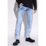 Dsquared² Light Blue Cotton Men Jeans