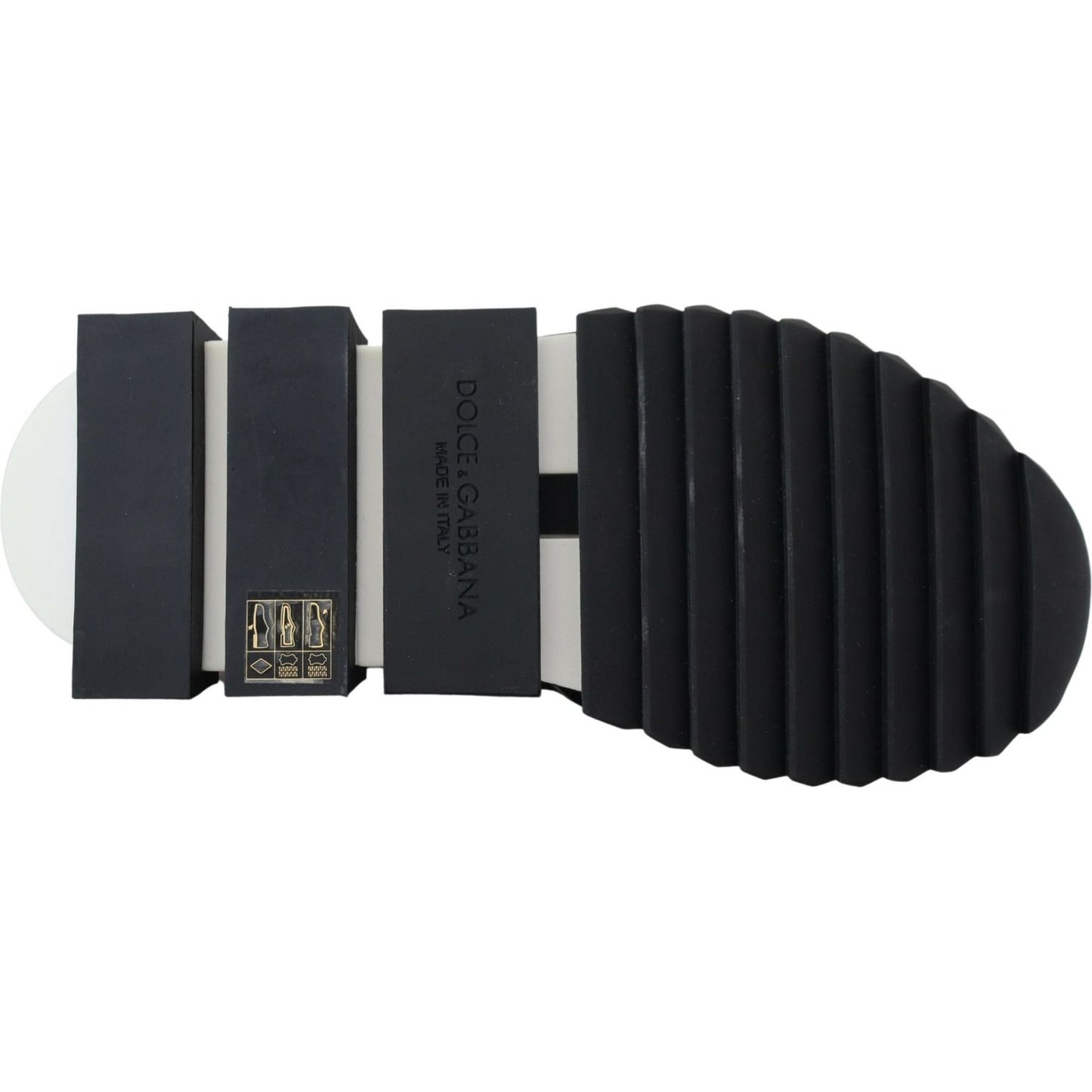 Dolce & Gabbana Black Mesh Sorrento Trekking Sneakers Shoes