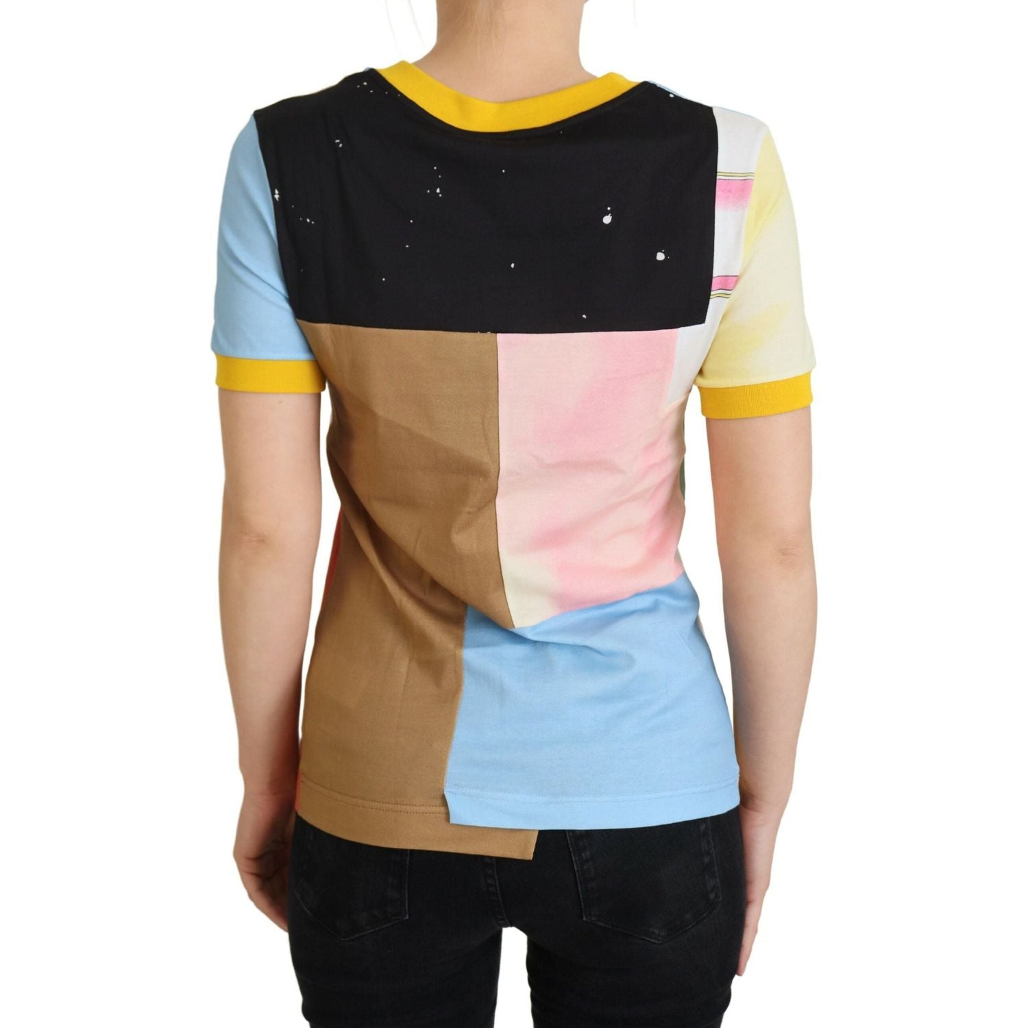 Dolce & Gabbana Multicolor Cotton  DG Love Patchwork