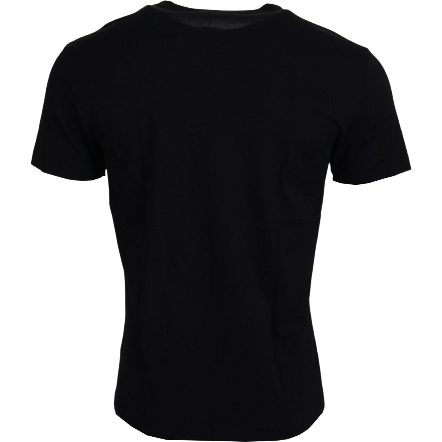Dolce & Gabbana Black Sneak Peek Cotton Short Sleeve T-shirt