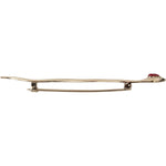 Dolce & Gabbana Silver Brass Crystal Spilla Serpente Brooch Pin Brooch