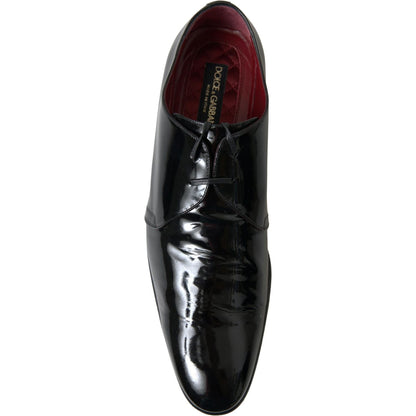 Dolce & Gabbana Black Patent Leather Formal Shoes