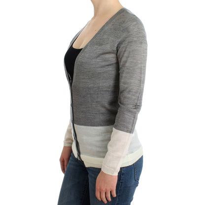 Costume National Gray lightweight cardigan