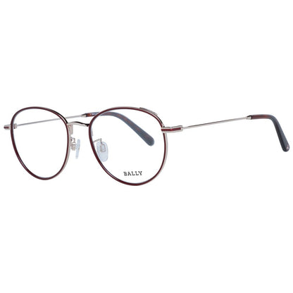 Bally Burgundy Metal Glasses (Frames)