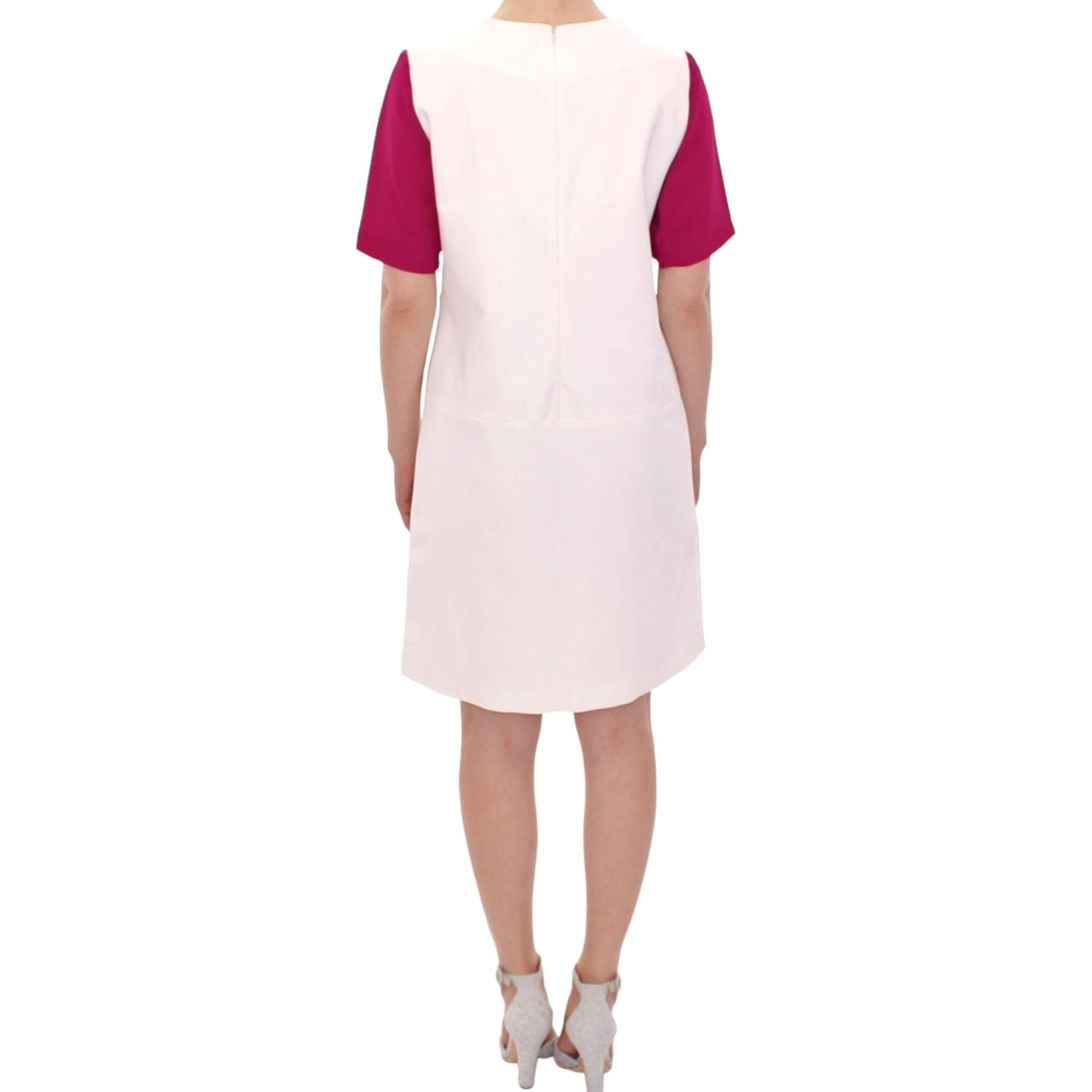 CO|TE White Robot shift dress