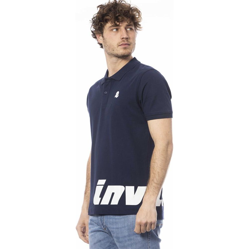 Invicta Blue Cotton Polo Shirt