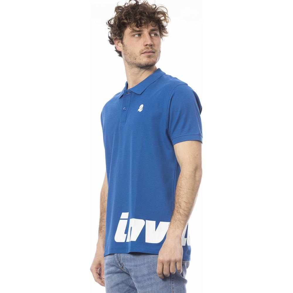 Invicta Blue Cotton Polo Shirt