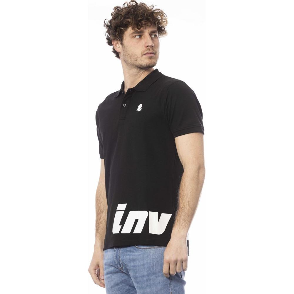 Invicta Black Cotton Polo Shirt
