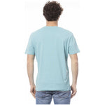 Invicta Light Blue Cotton Men T-Shirt