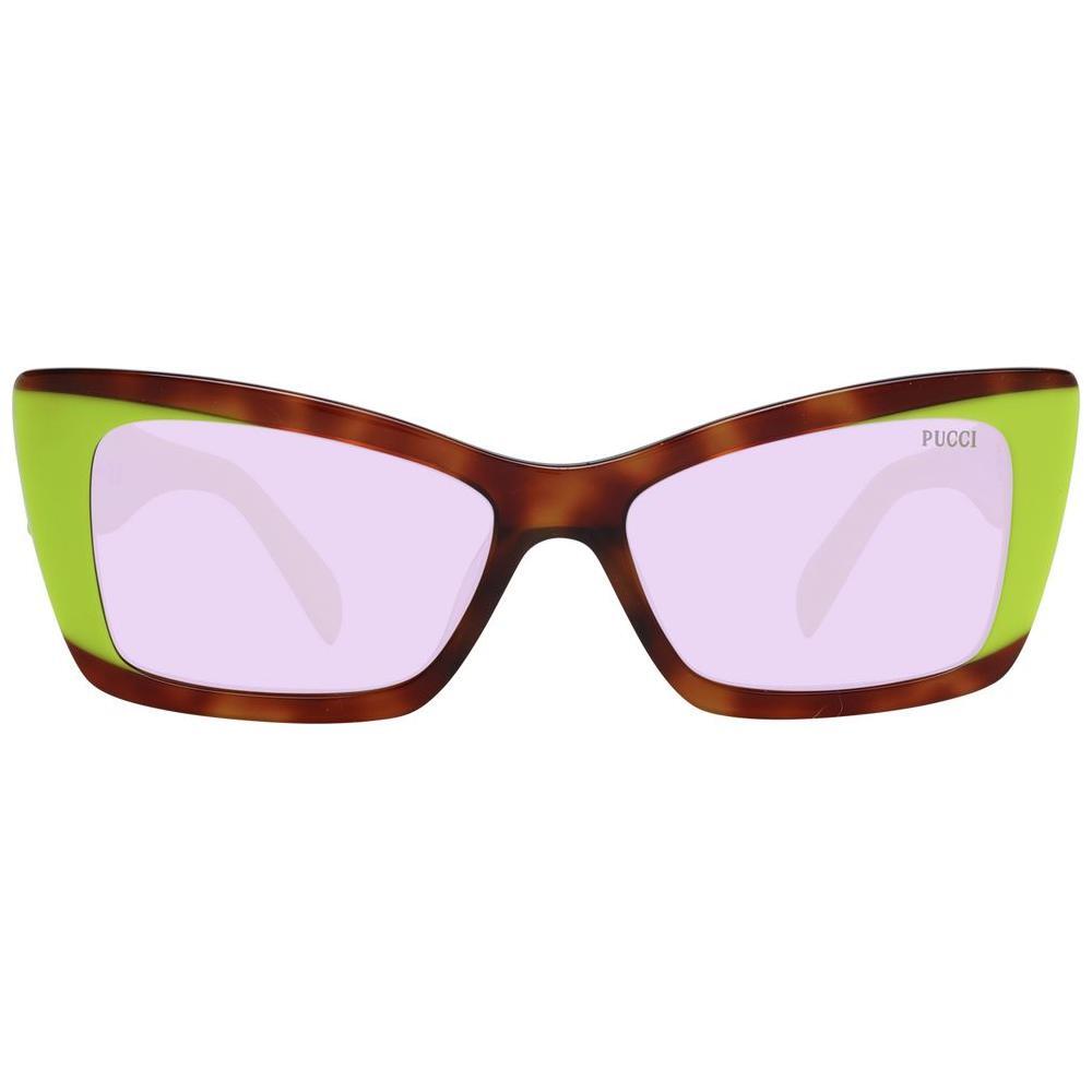Emilio Pucci Multicolor Plastic Sunglasses