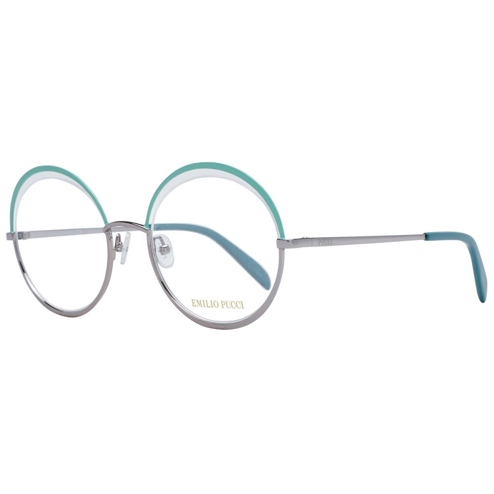 Emilio Pucci Green Metal Glasses (Frames)