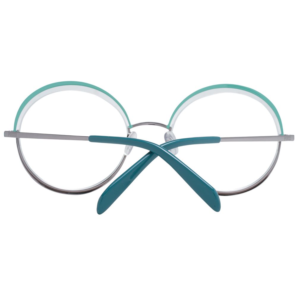 Emilio Pucci Green Metal Glasses (Frames)