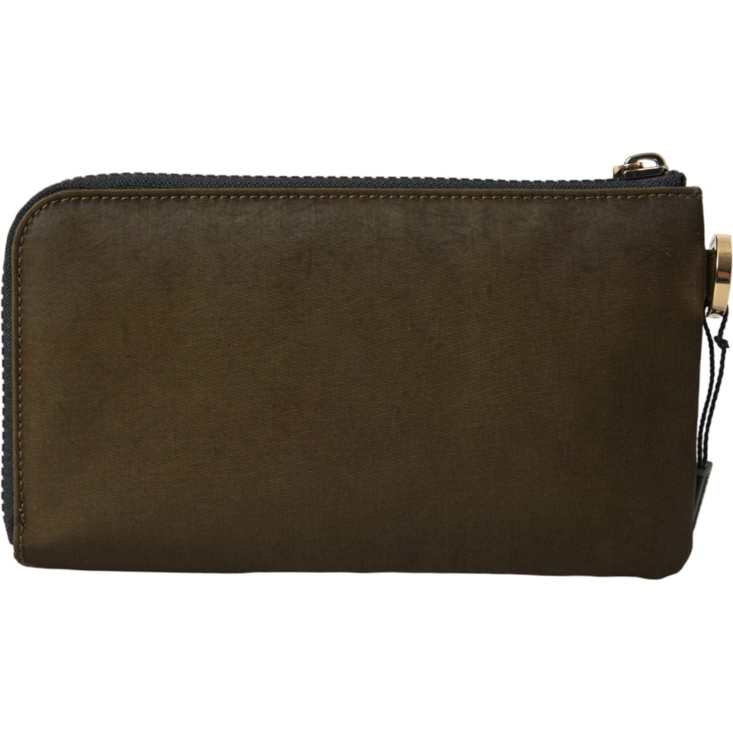 Dolce & Gabbana Dark Green Nylon Logo Multifunctional Kit 2 Pcs Set Bags