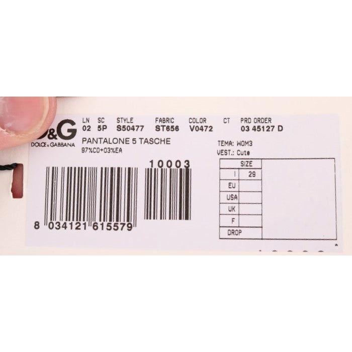 Dolce & Gabbana Green Cotton Corduroys Jeans