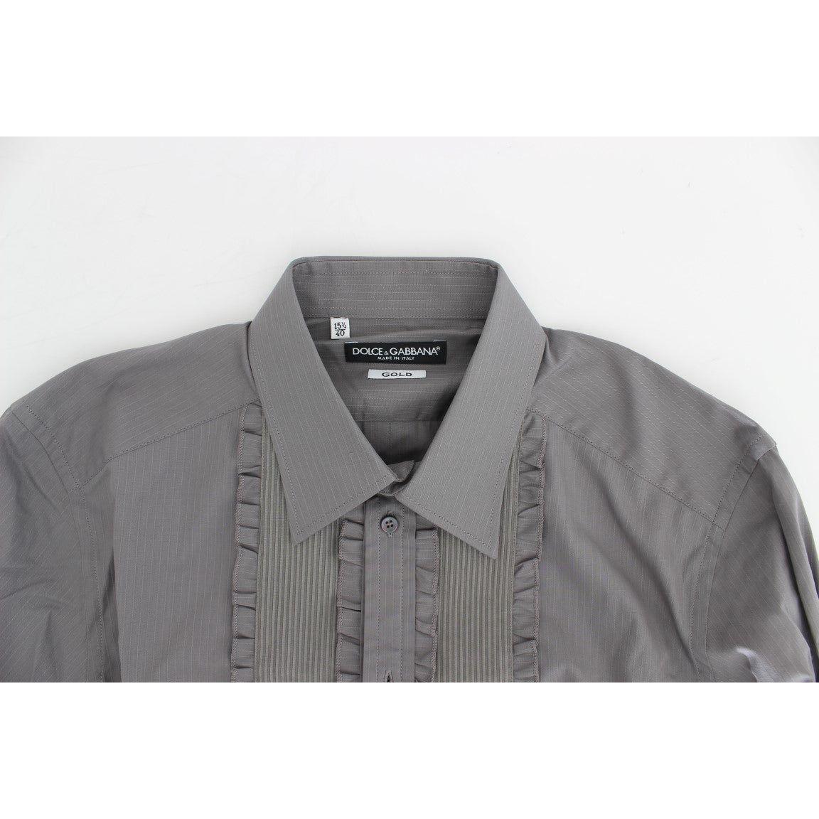 Dolce & Gabbana Purple Torero GOLD Slim Fit Dress Shirt